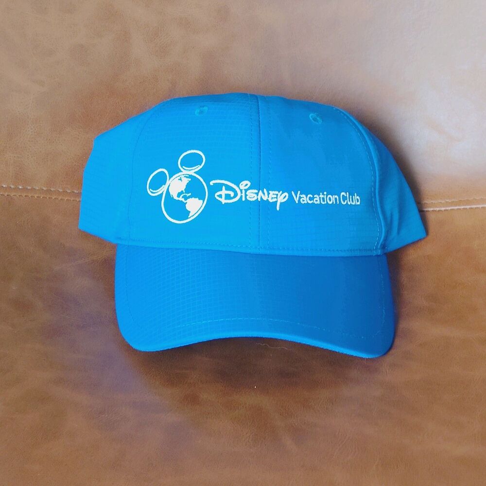 Disney Vacation Club DVC Member Blue Hat Cap with Adjustable Strap